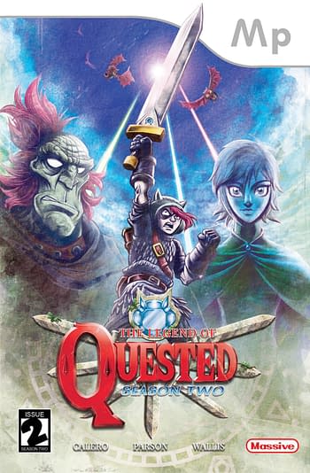 Cover image for QUESTED VOL 2 #2 CVR C RICHARDSON VIDEO GAME HOMAGE
