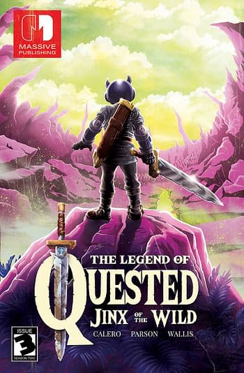 Cover image for QUESTED SEASON 2 #3 CVR C RICHARDSON VIDEO GAME HOMAGE