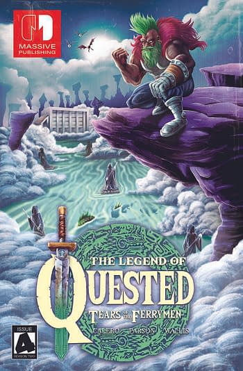 Cover image for QUESTED SEASON 2 #4 CVR C RICHARDSON VIDEO GAME HOMAGE