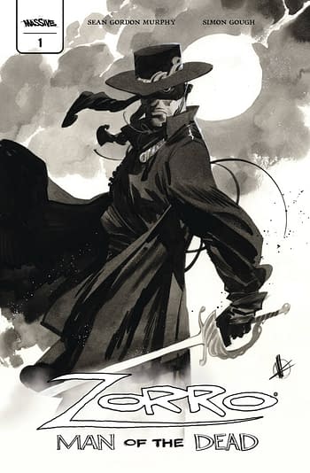 Cover image for ZORRO MAN OF THE DEAD #1 (OF 4) SCALERA EXCLUSIVE (MR)