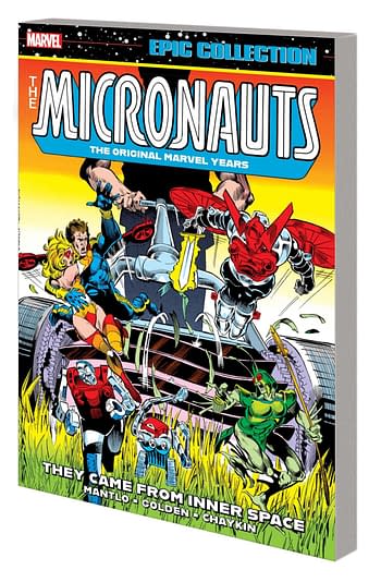 Cover image for MICRONAUTS EPIC COLLECT TP VOL 01 THEY CAME FROM INNER SPACE