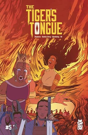 Cover image for TIGERS TONGUE #5 CVR B IGBOKWE