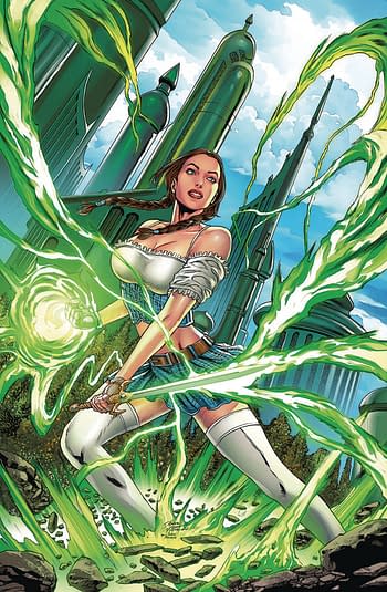 Cover image for OZ FALL OF EMERALD CITY #1 (OF 3) CVR A IGOR VITORINO