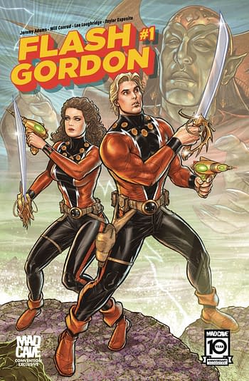 Cover image for FLASH GORDON #1 CON EXC IAN CHURCHILL CVR