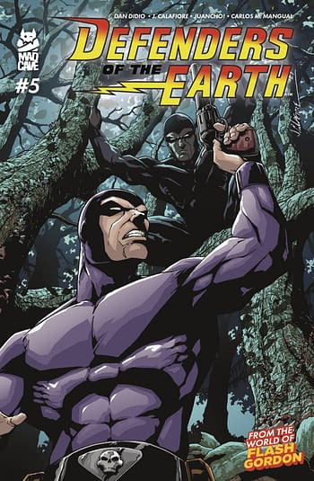 Cover image for DEFENDERS OF THE EARTH #5 (OF 8) CVR A JIM CALAFIORE