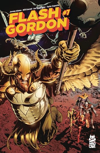 Cover image for FLASH GORDON #7 CVR A WILL CONRAD