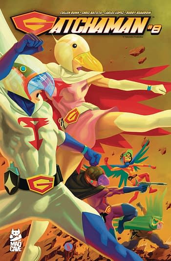 Cover image for GATCHAMAN #8 CVR A INAKI MIRANDA