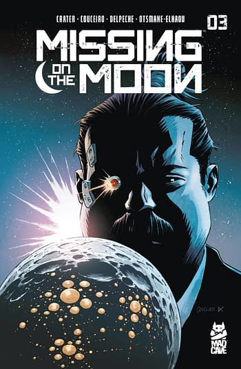 Cover image for MISSING ON THE MOON #3 (OF 4)