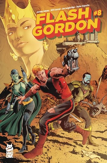 Cover image for FLASH GORDON #8 CVR A WILL CONRAD