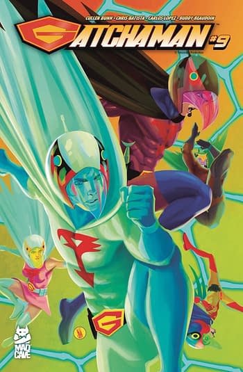 Cover image for GATCHAMAN #9 CVR A INAKI MIRANDA