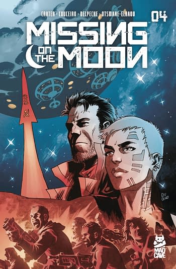 Cover image for MISSING ON THE MOON #4 (OF 4)