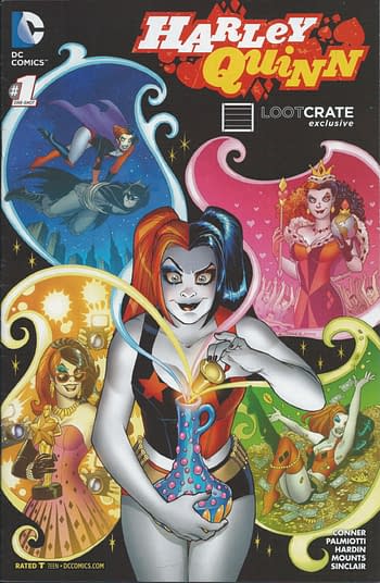 Harley Quinn Loot Crate Exclusive #1 Cover