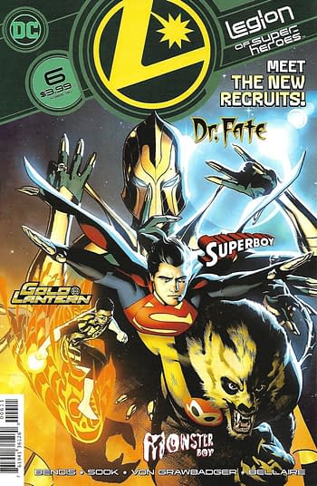 DC Leigon of Super-Heroes #6 1st Print Main Cover