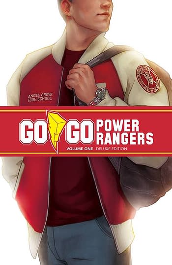 Cover image for GO GO POWER RANGERS DELUXE EDITION HC BOOK 01