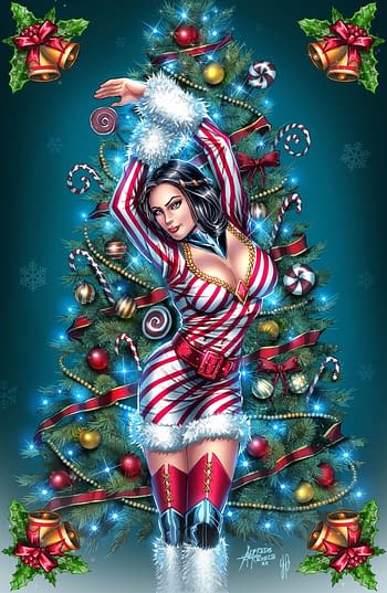 Cover image for GFT 2022 HOLIDAY PINUP SPECIAL CVR A REYES