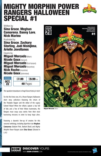 Boom Studios October 2025