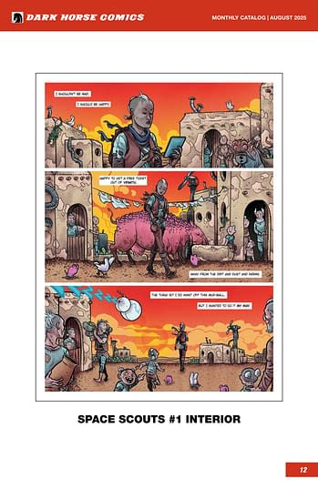 Dark Horse Comics October 2025 Solicits