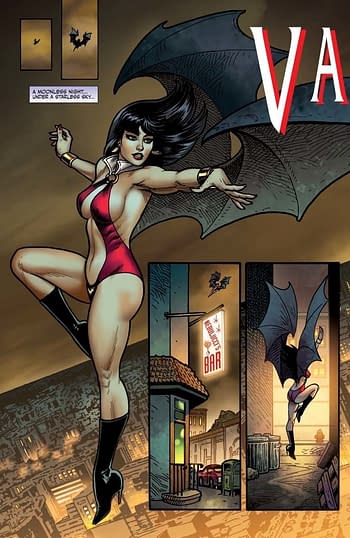 Exclusive Extended Previews of Charlie's Angels #1, Vampirella: Roses for the Dead #1, and More