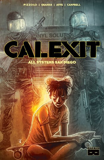 Black Mask Surprise-Publishes New Comic CALEXIT: All Systems San Diego, Today