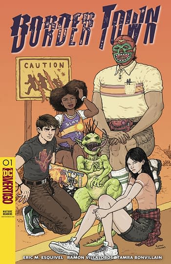 Border Town #1 Crosses Over to a Second Printing