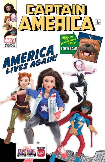 Marvel to Run 'Action Doll' Homage Covers for Marvel Rising Promotion (UPDATE)