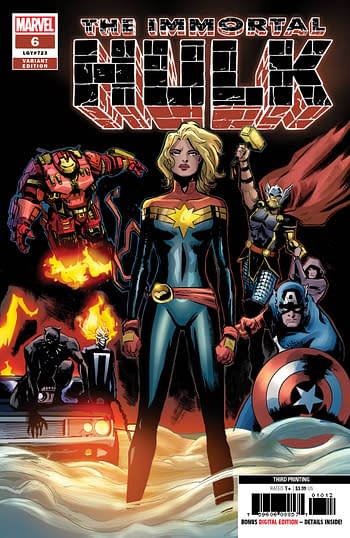 22 Further Printings for Doomsday Clock, Heroes In Crisis, Batman Who Laughs, Immortal Hulk, Conan, Die and More