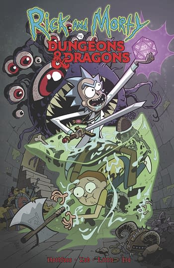 Second Volume of Rick & Morty Vs Dungeons & Dragons For October?
