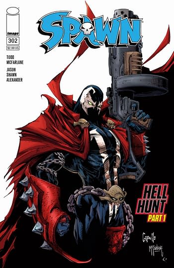 Spawn #302 Comes Back Down to $2.99 - and Gets a New Todd McFarlane Cover