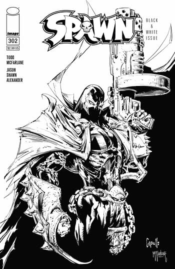 Spawn #302 Comes Back Down to $2.99 - and Gets a New Todd McFarlane Cover