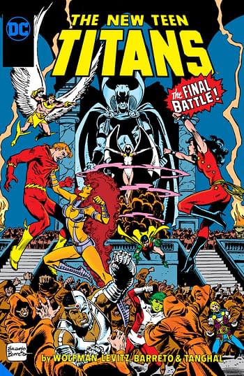 New Teen Titans Vol 12, one of many DC Big Books in 2020 and 2021