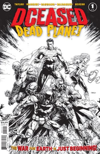 DCeased: Dead Planet #1 Gets 3rd Printing, Death Metal #1 Gets 2nd.