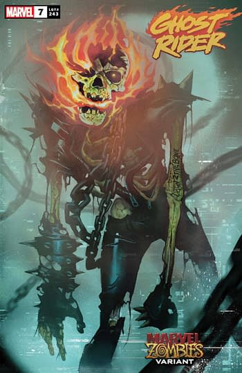 Ghost Rider #7 Marvel Zombies Variant Cover