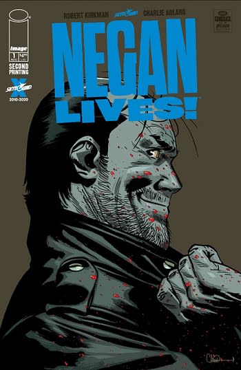 Comic Stores Get Free Negan Lives Second Printings With Fire Power #2.