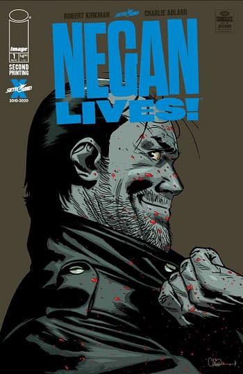 Image Reprints Negan Lives as Fire Power Burns Through 150,000 Copies