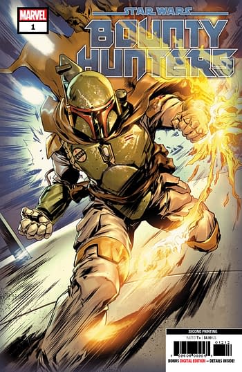 Star Wars Bounty Hunters #1 Second Print Variant Cover