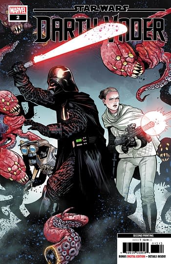 Star Wars Darth Vader #2 Second Print Variant Cover