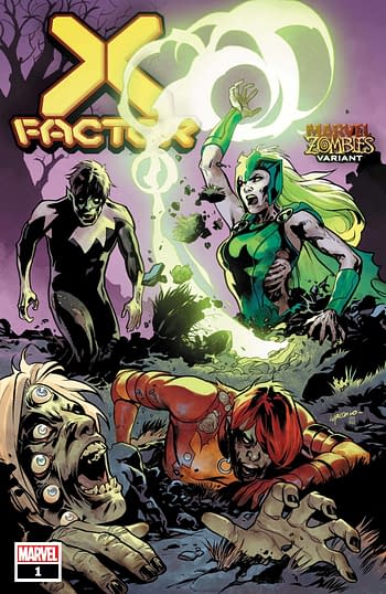 X-Factor #1 Marvel Zombie Variant Cover