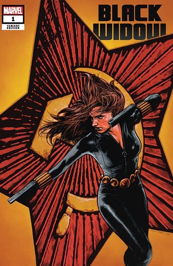 Black Widow #1 Charest Variant Cover