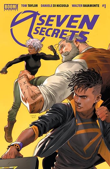 Seven Secrets #1 2nd Print Variant Cover