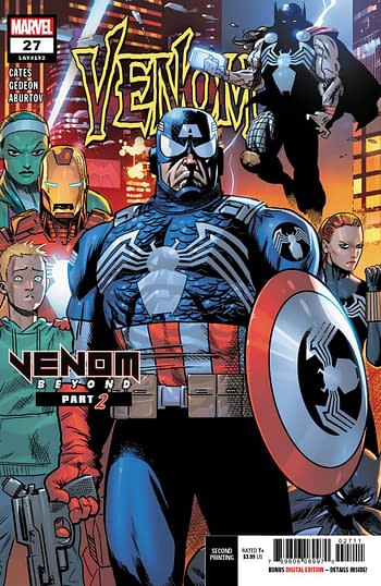Venom #27 2nd Printing Variant Cover
