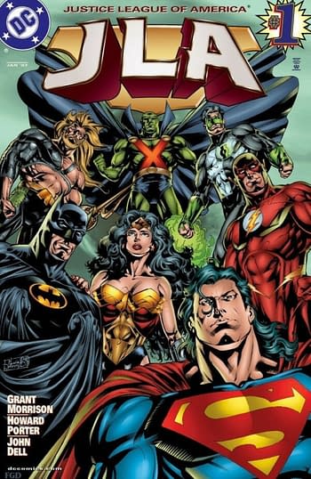 A Very Peculiar Cover To JLA Omnibus