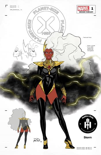 Marvel Unveils 12 Russell Dauterman Hellfire Gala Fashion Variants