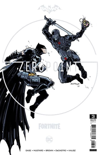 A cover to Batman/Fortnite #3