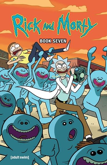 Cover image for RICK AND MORTY HC BOOK 07 DLX ED (MR)