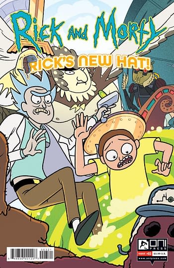 Cover image for RICK AND MORTY RICKS NEW HAT #3 CVR B STERN