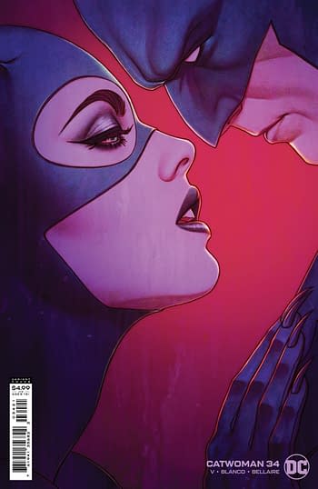 Cover image for CATWOMAN #34 CVR B JENNY FRISON CARD STOCK VAR