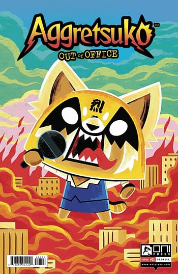 Cover image for AGGRETSUKO OUT OF OFFICE #1 CVR B KOLB
