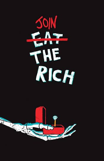 Cover image for EAT THE RICH #4 (OF 5) CVR B CAREY (MR)