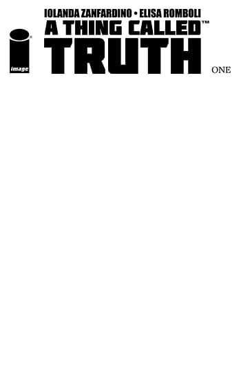 Cover image for A THING CALLED TRUTH #1 (OF 5) CVR C BLANK CVR