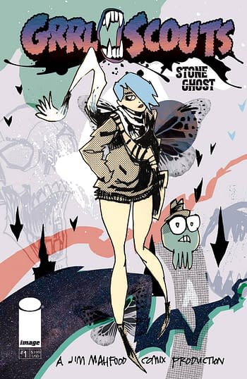 Cover image for GRRL SCOUTS STONE GHOST #1 (OF 6) CVR A MAHFOOD (MR)